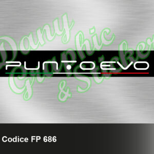 FP 686 - FASCIA PARASOLE FIAT PUNTO EVO